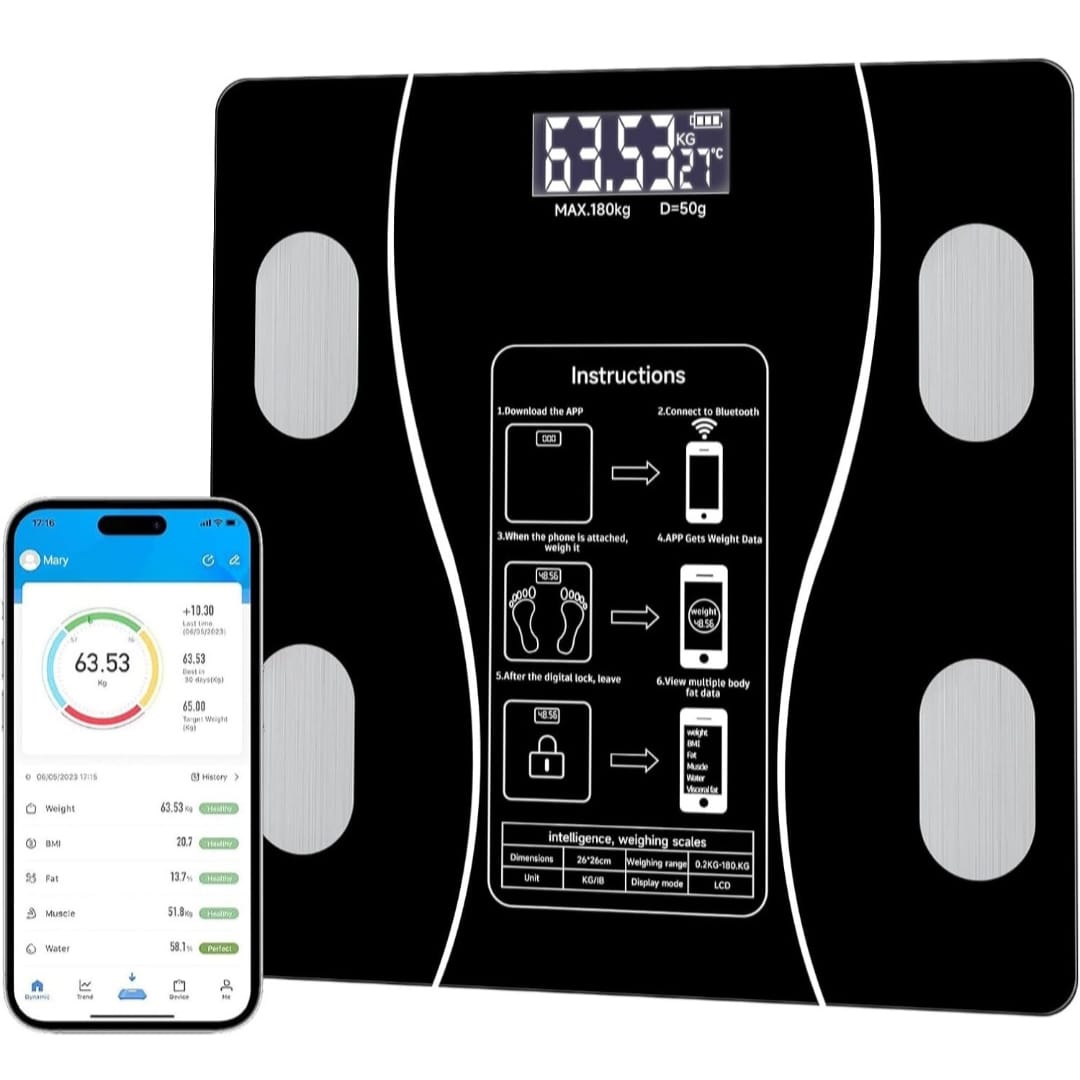 FitBalance™ - Pesa digital de baño inteligente